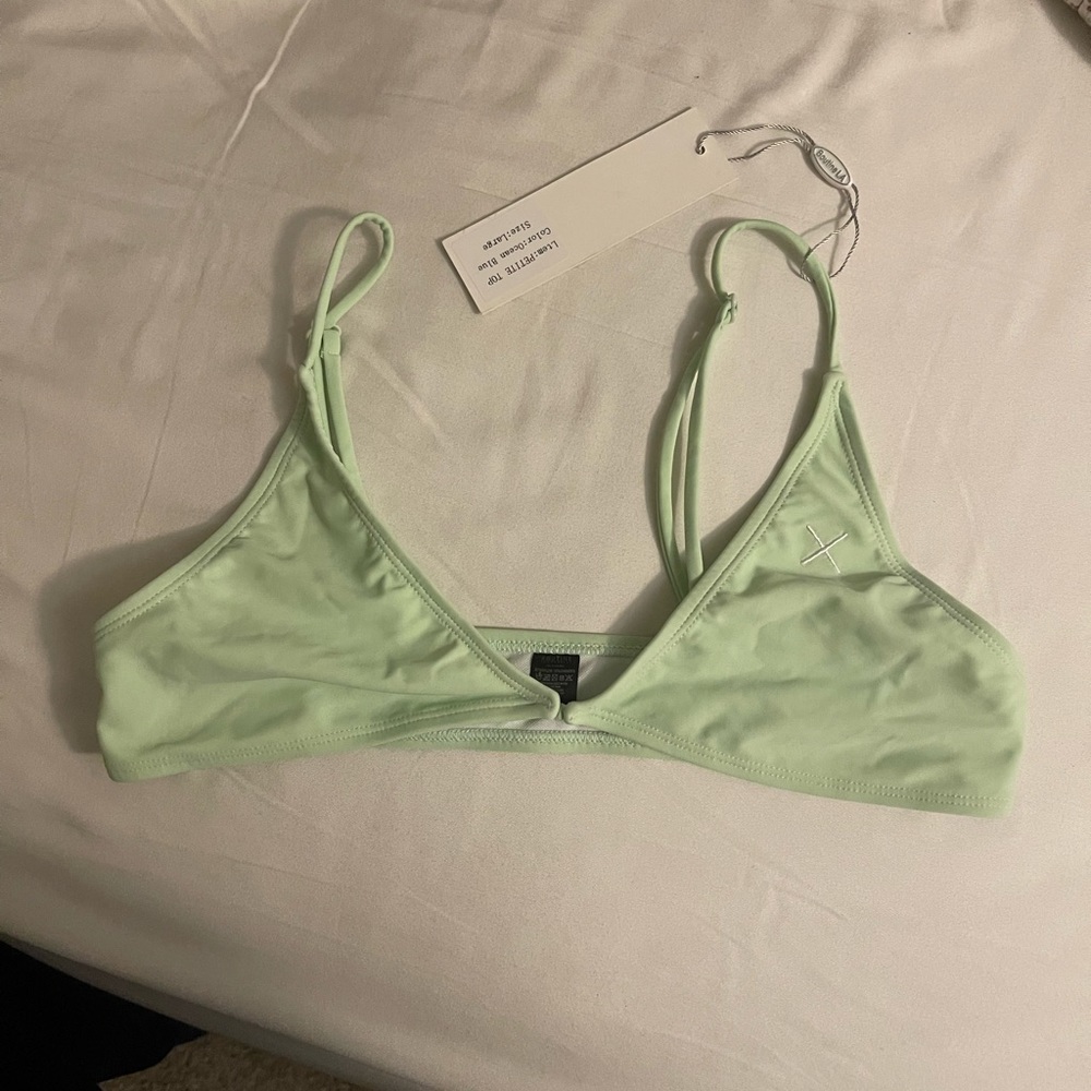 Boutine la new petite top ocean blue